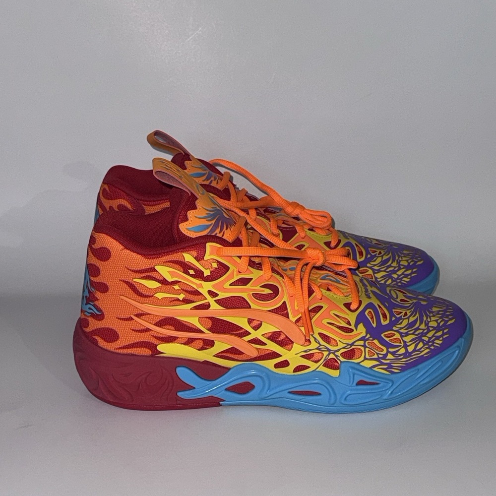 PUMA LaMelo Ball MB.04 Phoenix Basketball Shoes Orange NEW Men's Size 10  $125